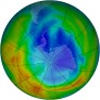 Antarctic Ozone 2002-08-16